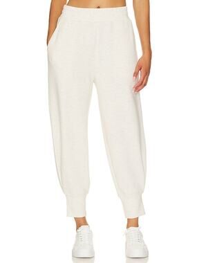 Varley Soft White Relaxed 25 Joggers Size XS